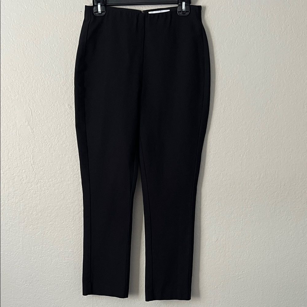 Like New! Derek Lam 10 Crosby Crop Pants Rear Zip Black In Size 8
